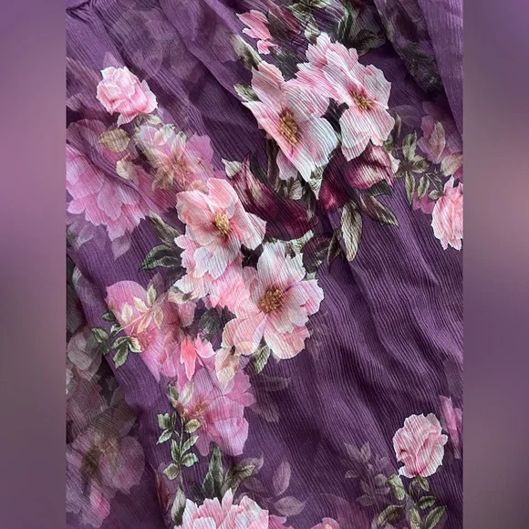 JOHNNY WAS WINONNA SILK MAXI DRESS - Picture 7 of 8